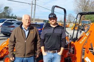 Rod & Dustin Pritchard of Hartington Equipment..